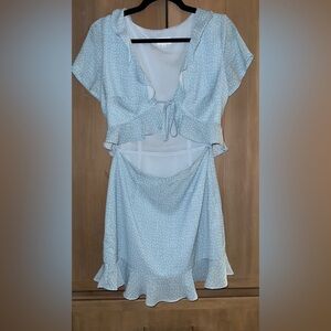 Superdown Mercy Polka Dot Dress